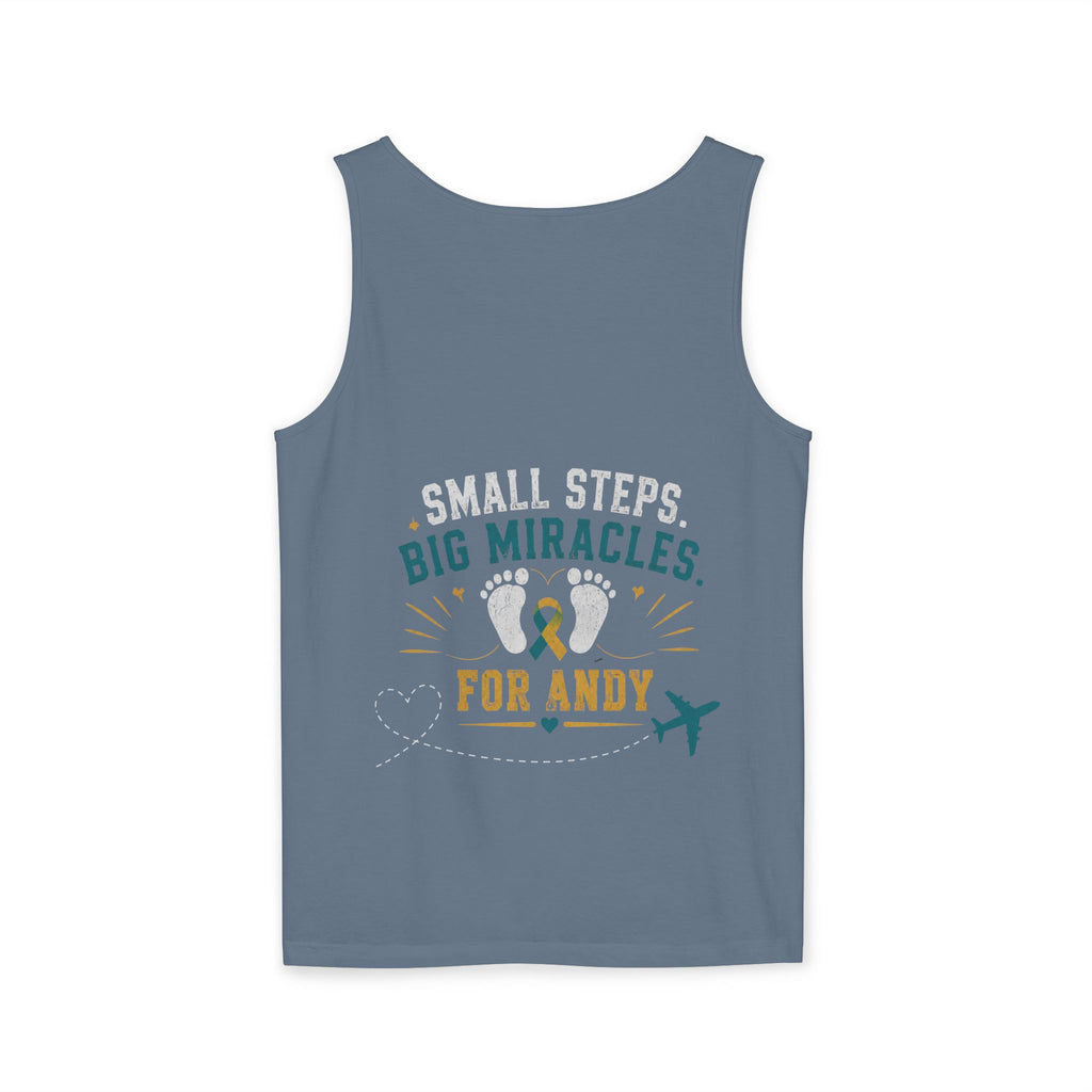 Miles for Andy Unisex Garment-Dyed Tank Top