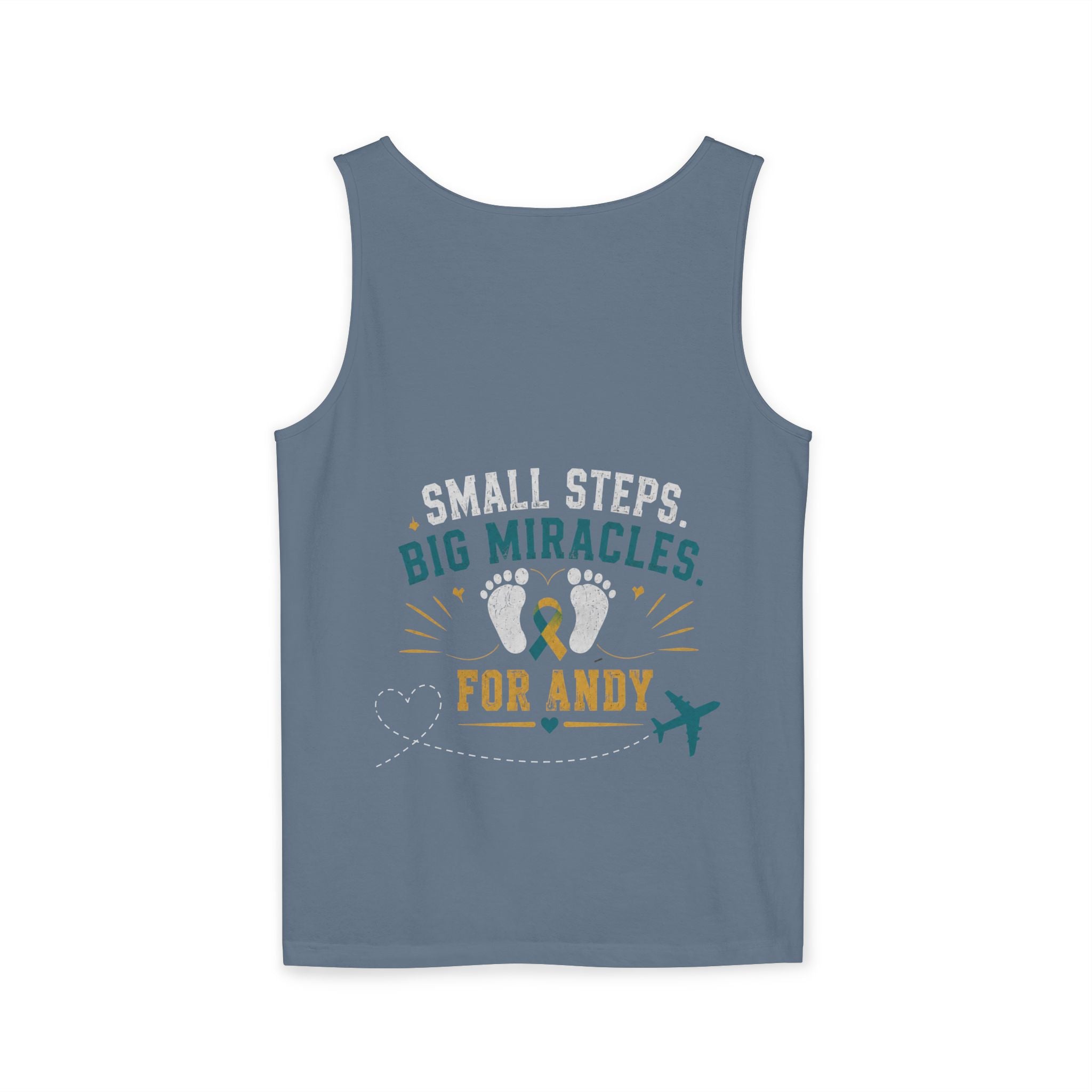 Miles for Andy Unisex Garment-Dyed Tank Top