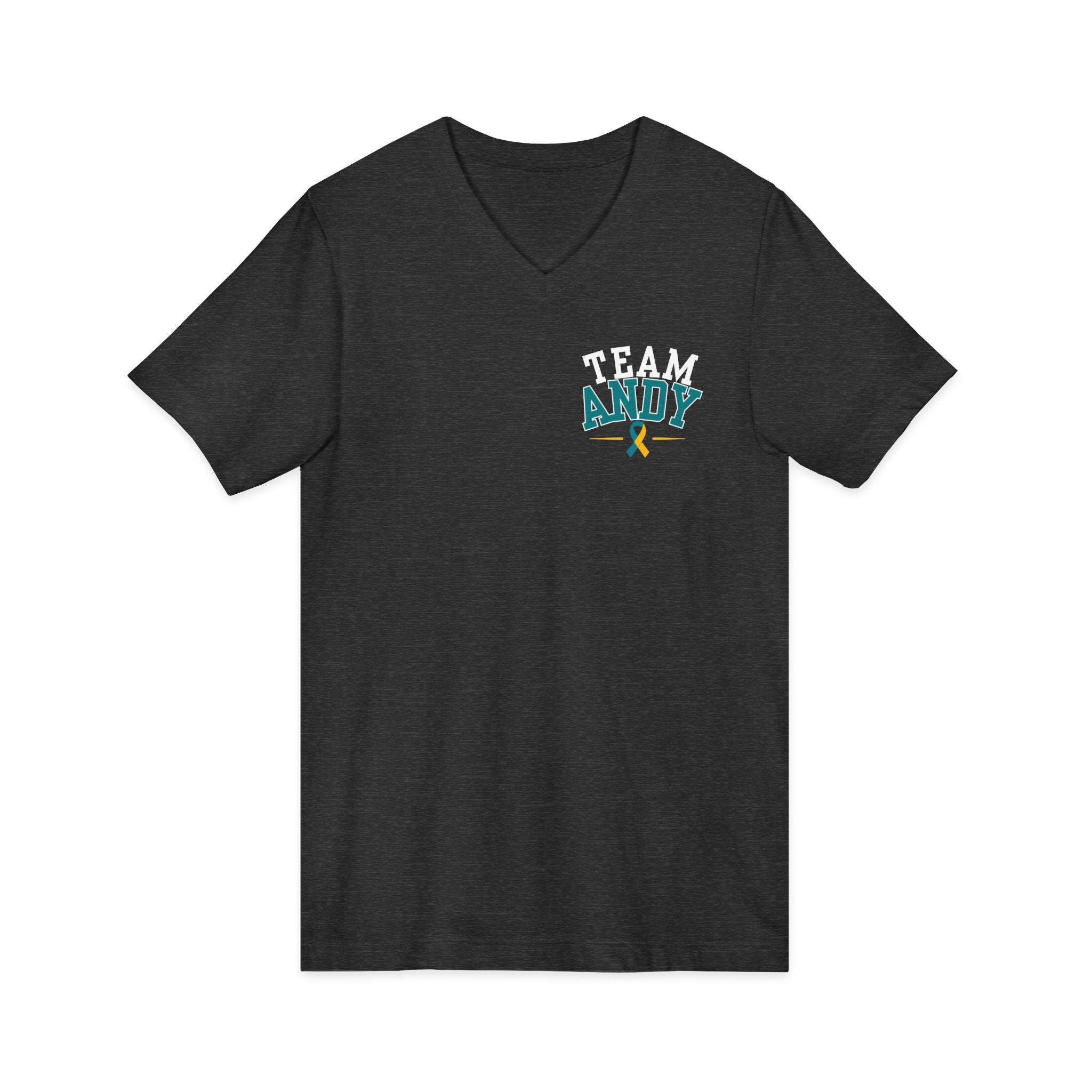 Unisex Jersey Short Sleeve V-Neck Tee