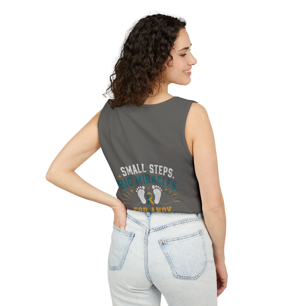 Miles for Andy Unisex Garment-Dyed Tank Top