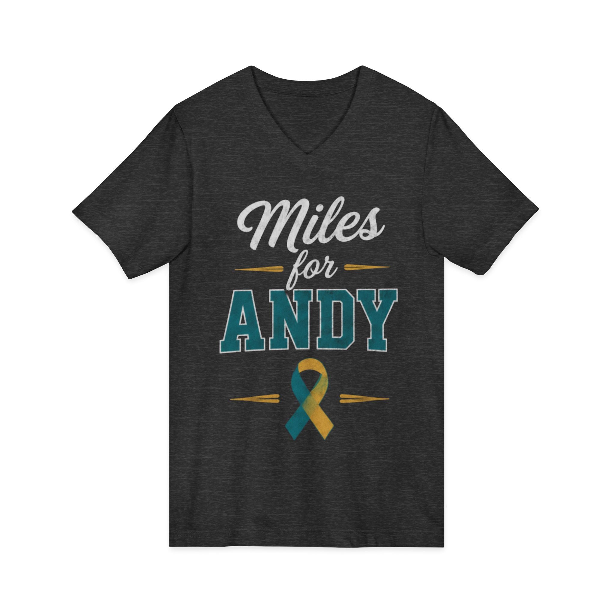 Unisex Jersey Short Sleeve V-Neck Tee
