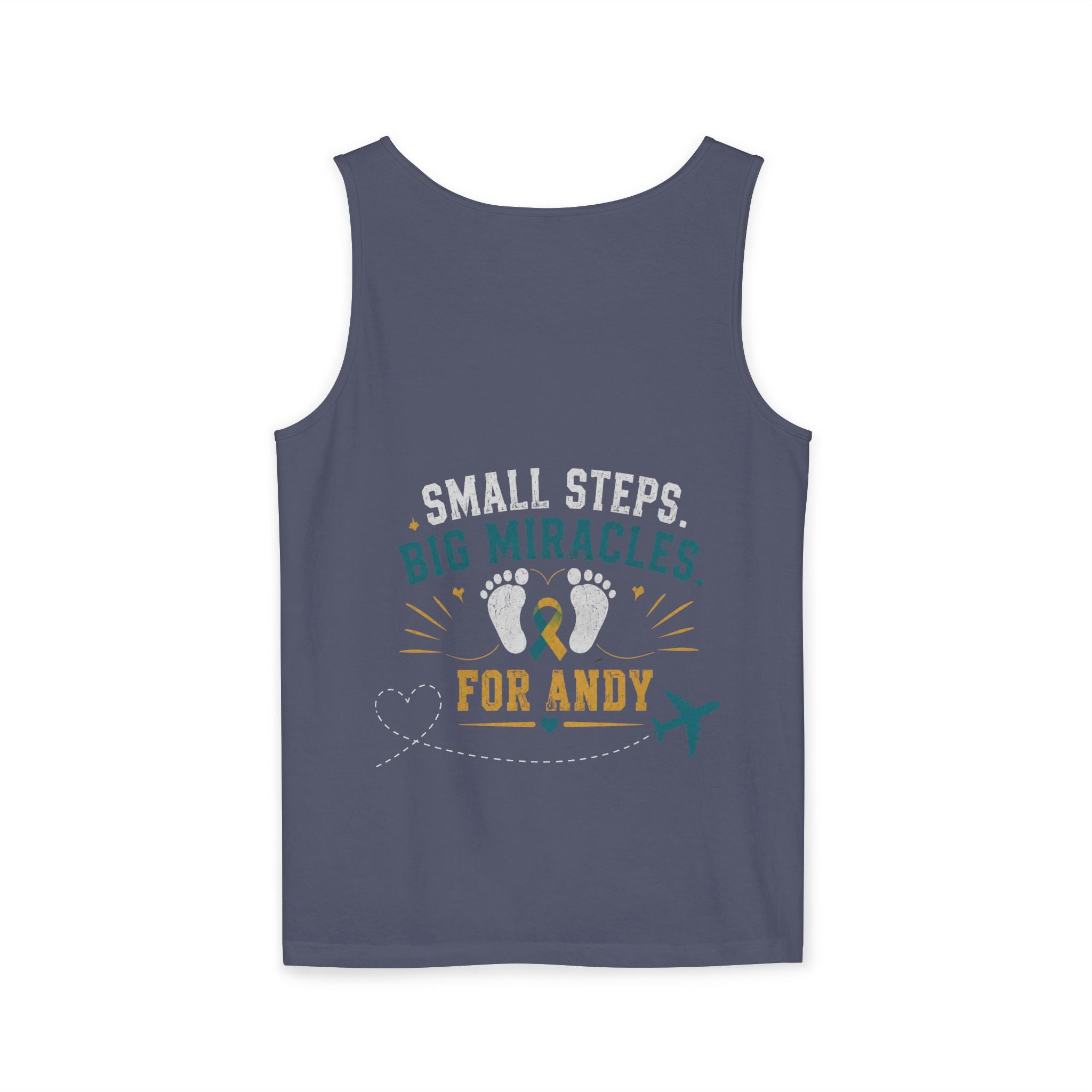Miles for Andy Unisex Garment-Dyed Tank Top