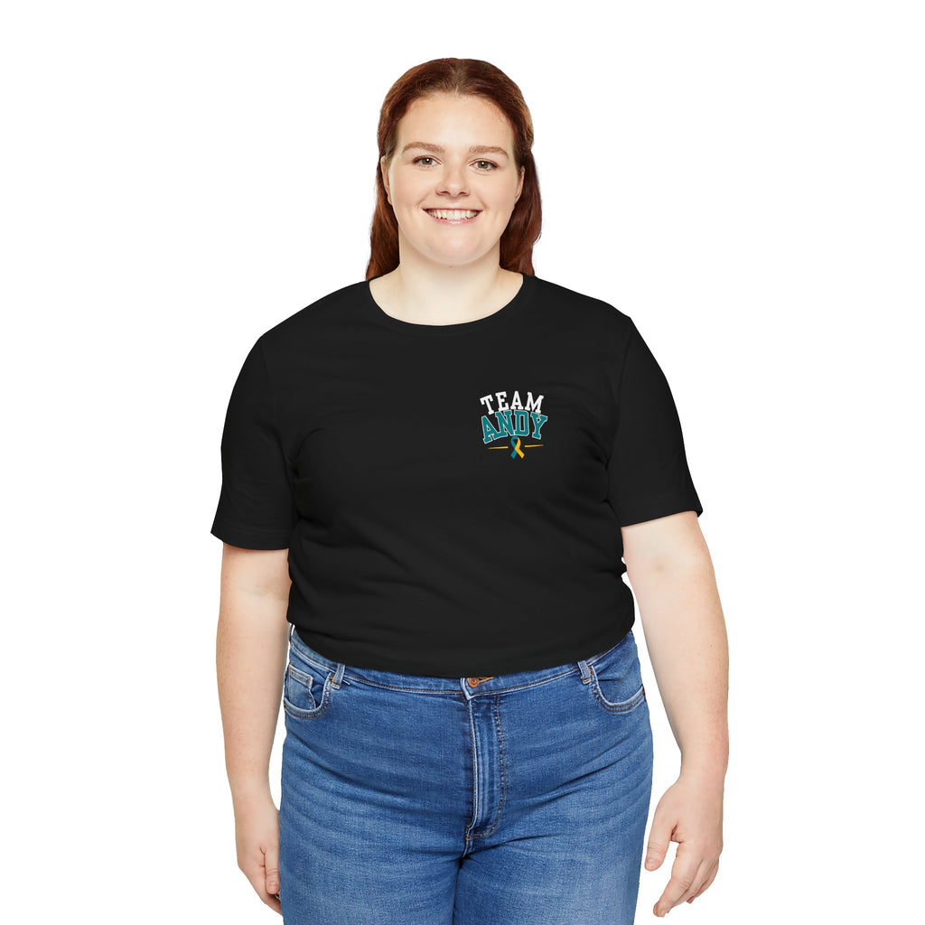 Every Mile Every Step Every Hope T-Shirt — Team Andy Fundraiser Tee