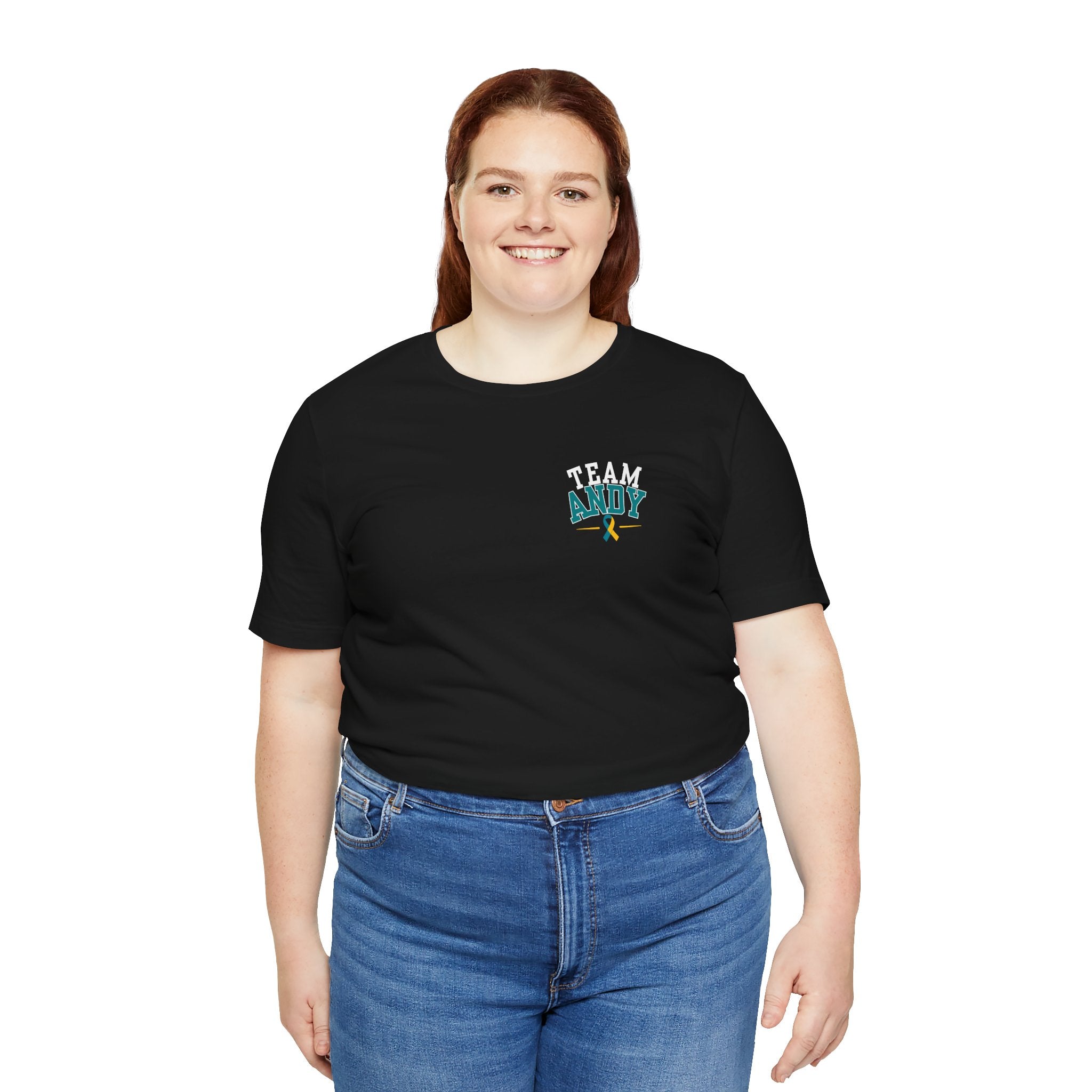 Every Mile Every Step Every Hope T-Shirt — Team Andy Fundraiser Tee