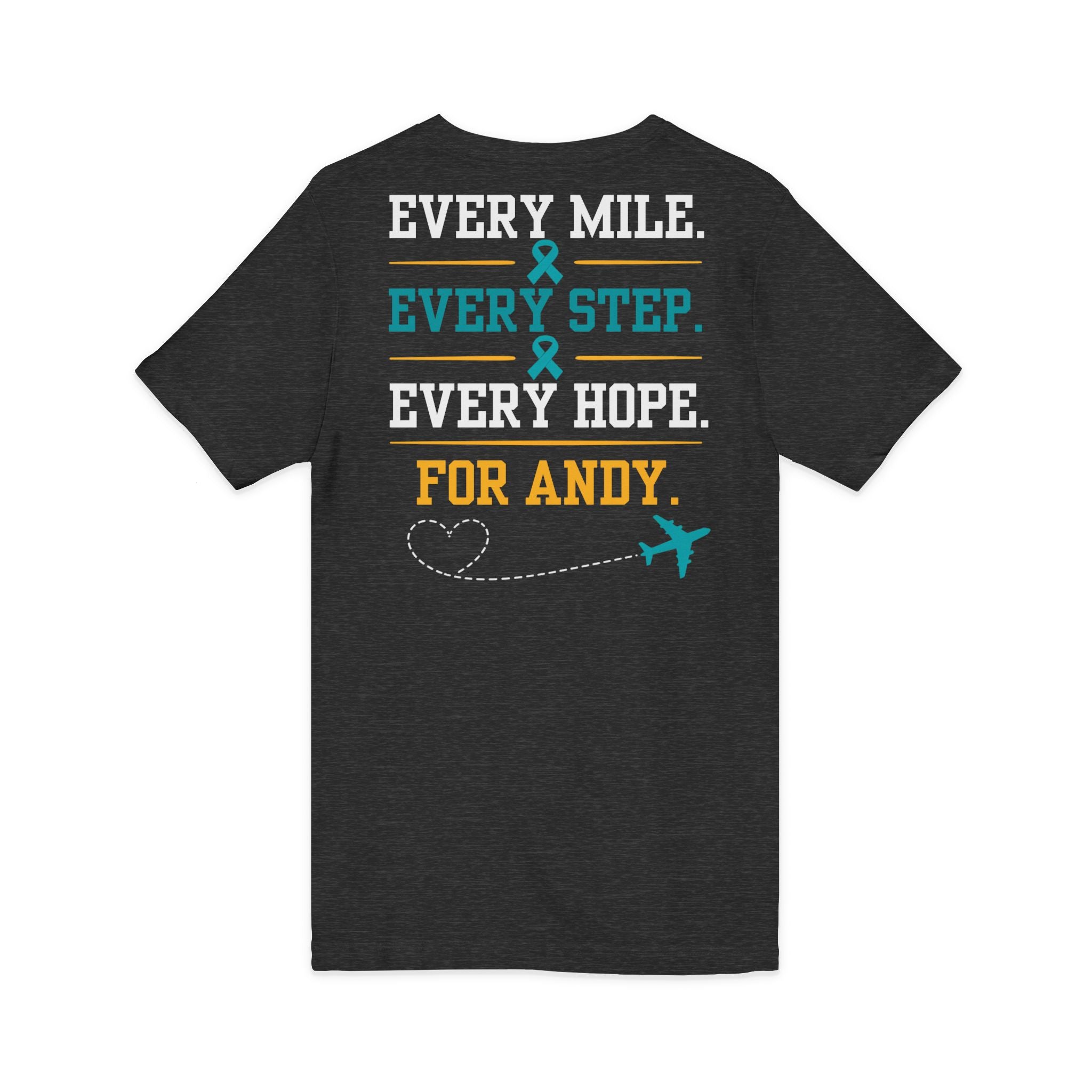 Unisex Jersey Short Sleeve V-Neck Tee