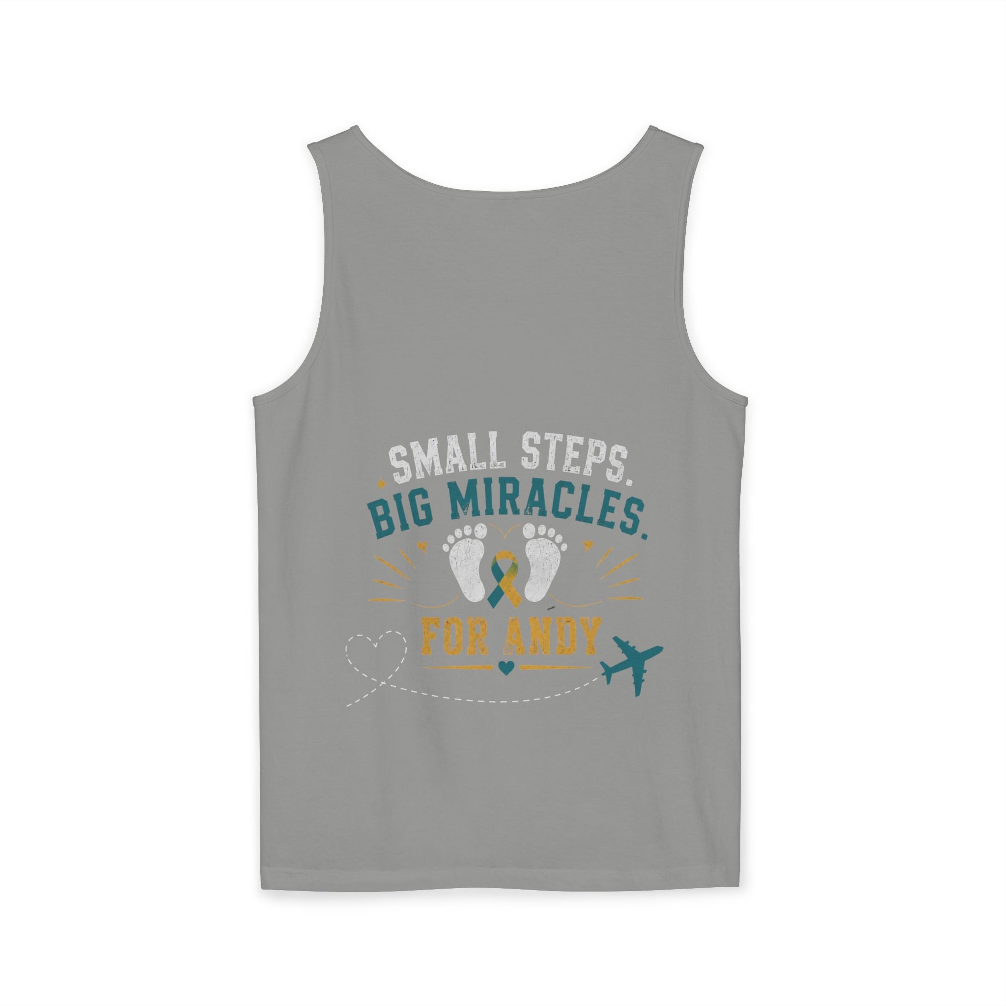 Miles for Andy Unisex Garment-Dyed Tank Top