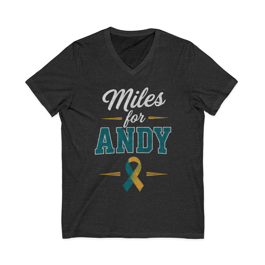 Unisex Jersey Short Sleeve V-Neck Tee