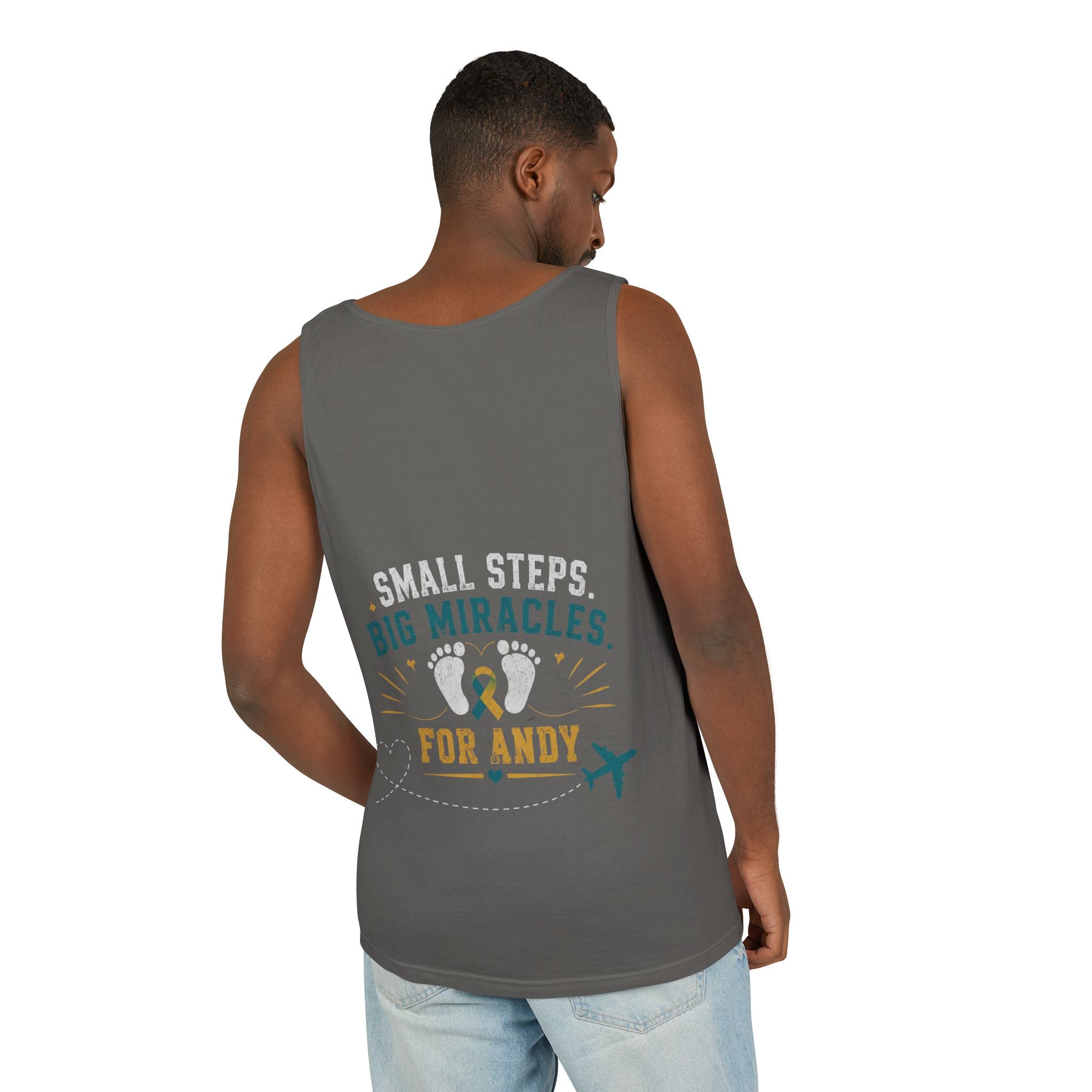 Miles for Andy Unisex Garment-Dyed Tank Top