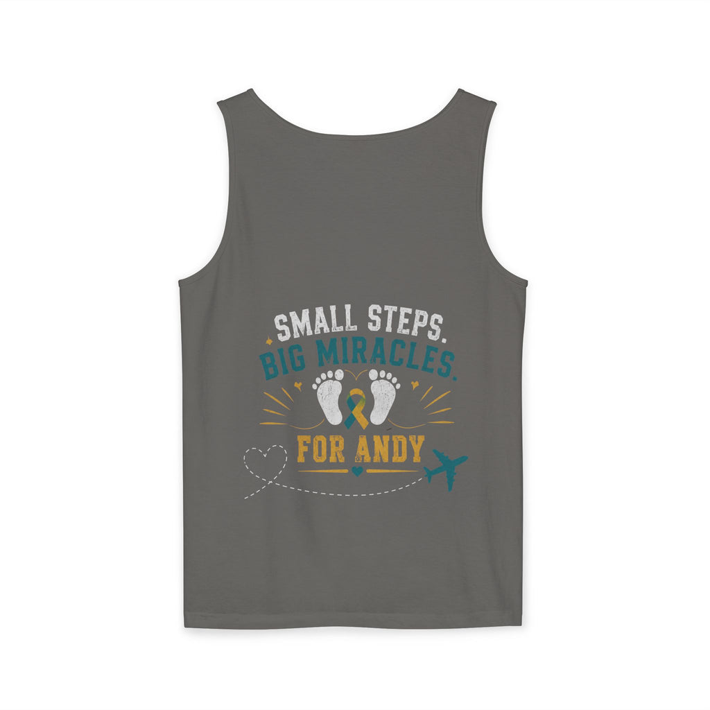 Miles for Andy Unisex Garment-Dyed Tank Top