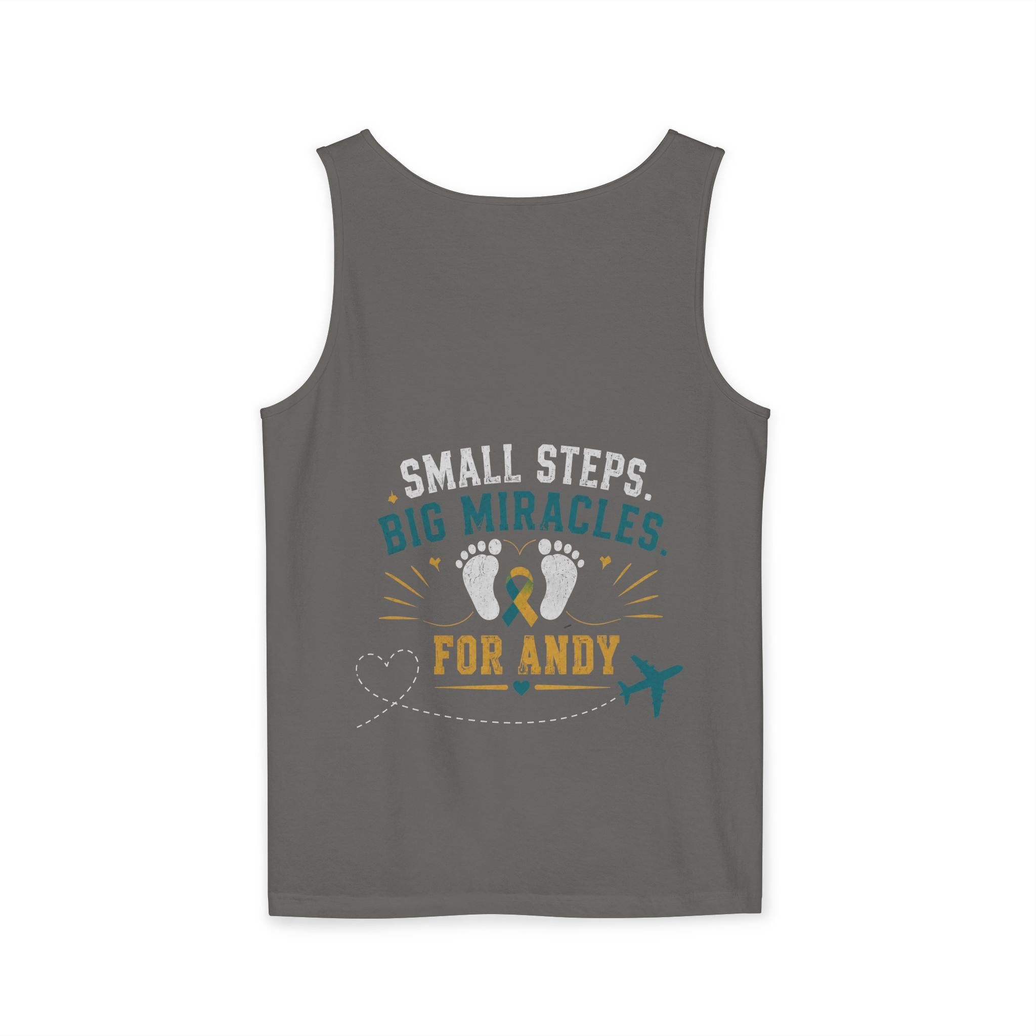 Miles for Andy Unisex Garment-Dyed Tank Top