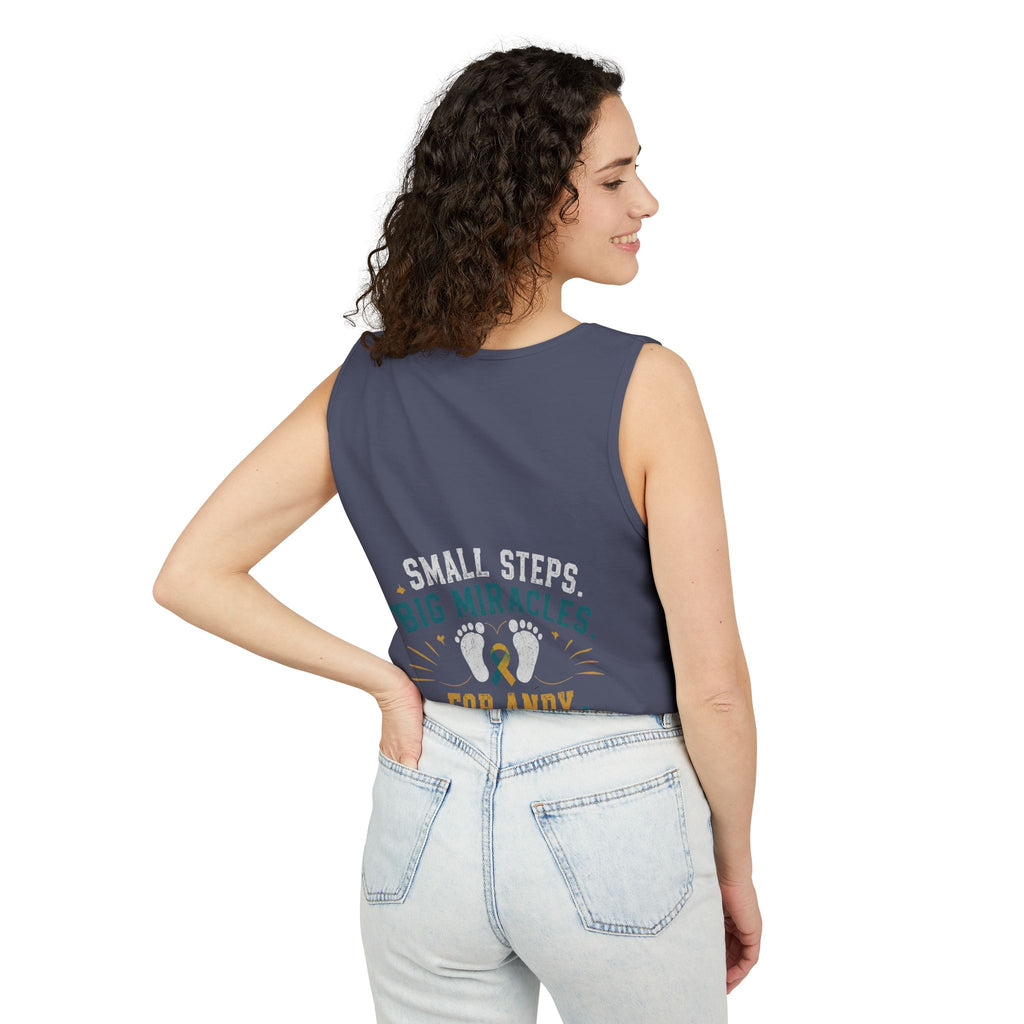 Miles for Andy Unisex Garment-Dyed Tank Top
