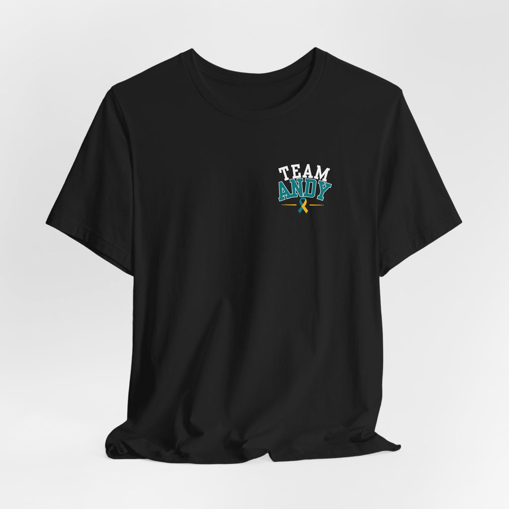Every Mile Every Step Every Hope T-Shirt — Team Andy Fundraiser Tee