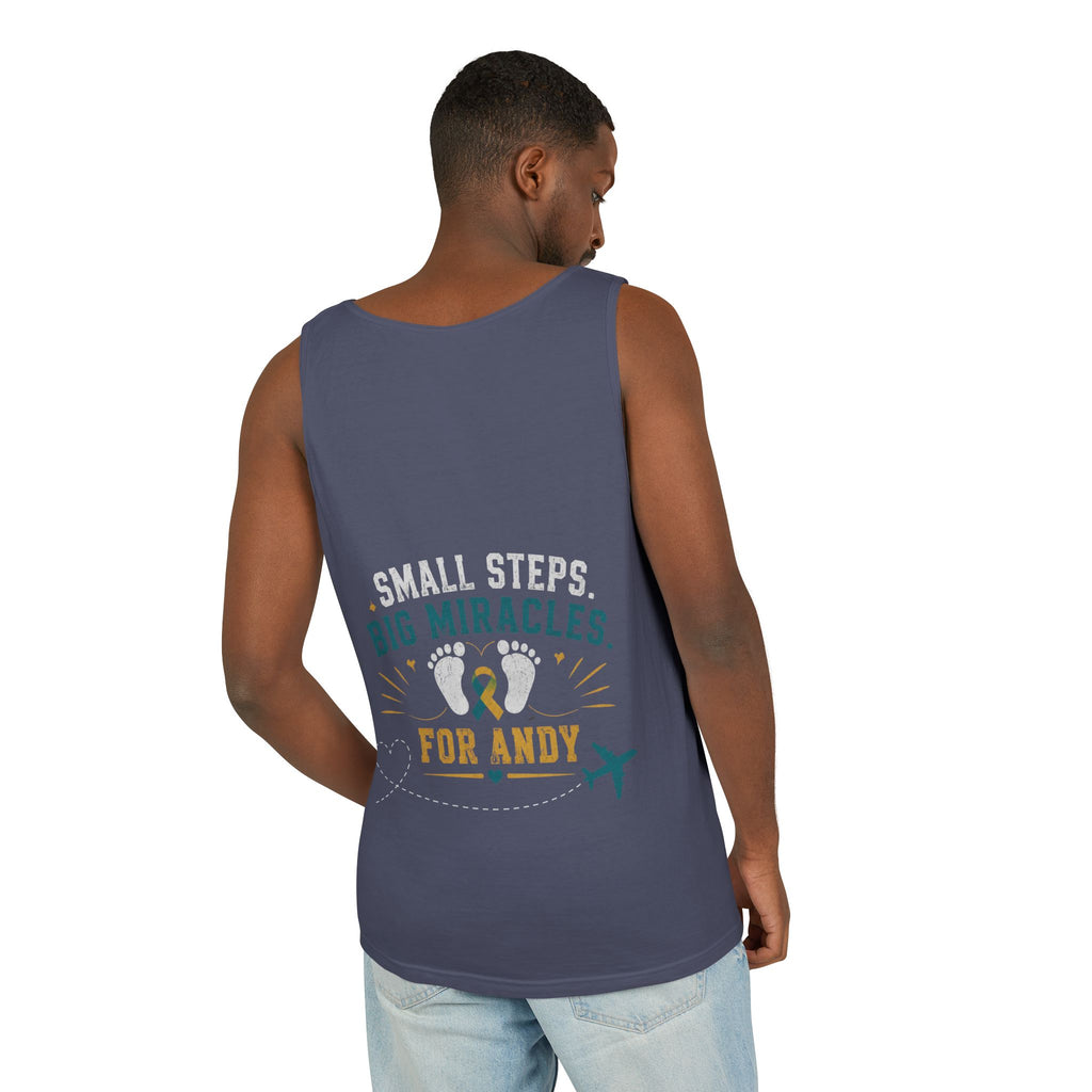 Miles for Andy Unisex Garment-Dyed Tank Top