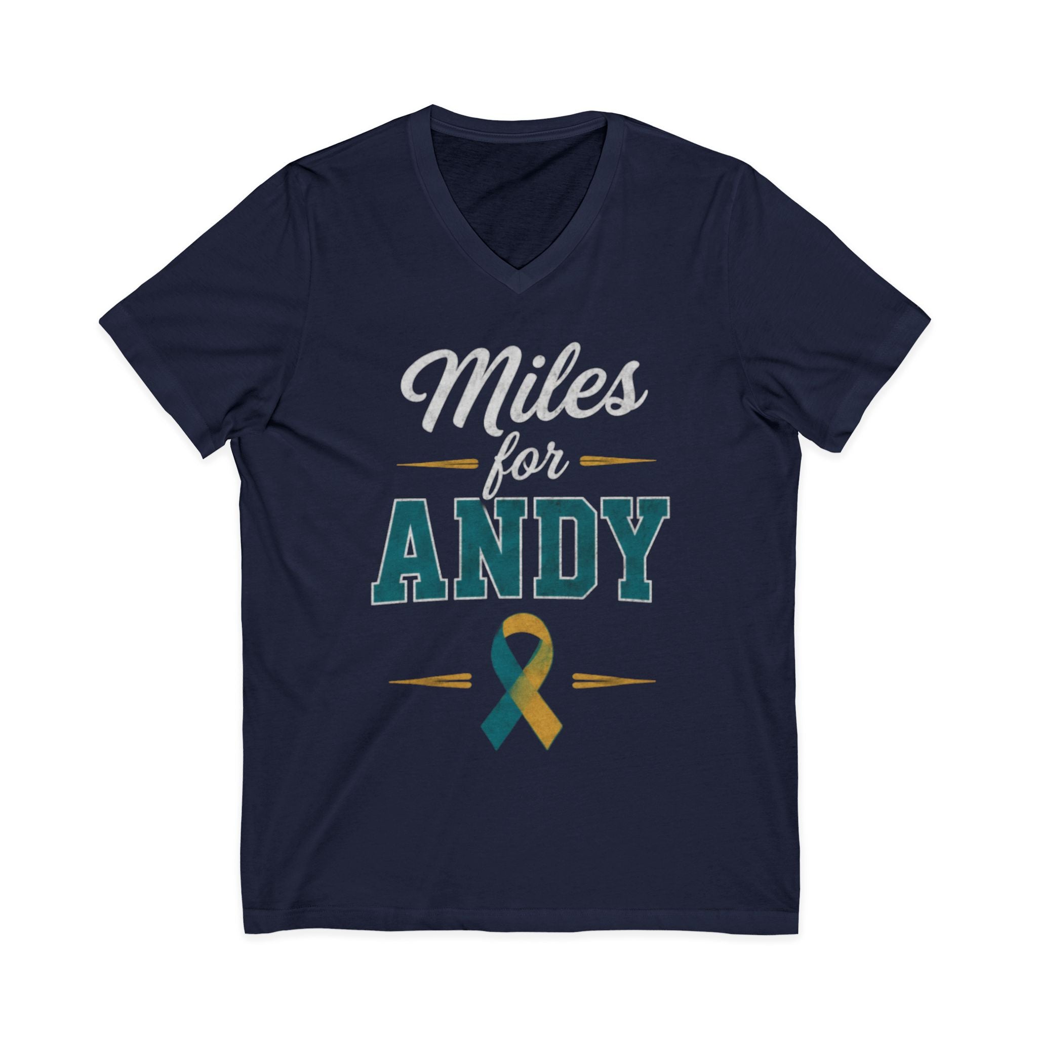 Unisex Jersey Short Sleeve V-Neck Tee