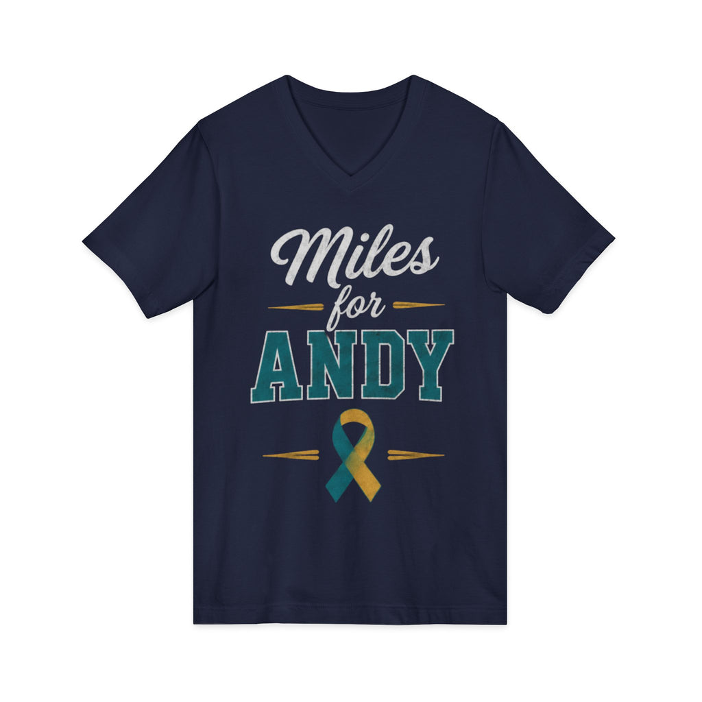 Unisex Jersey Short Sleeve V-Neck Tee