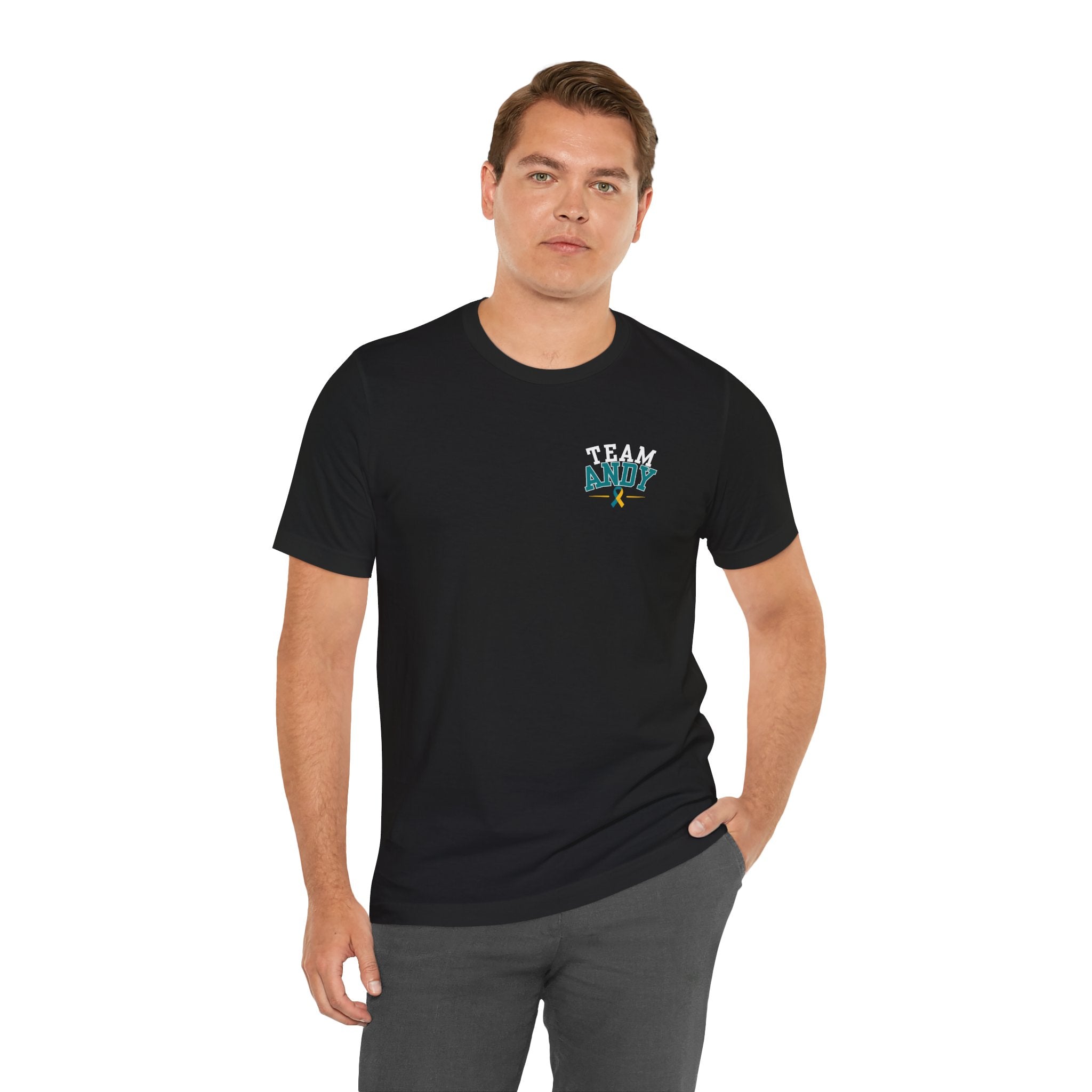 Every Mile Every Step Every Hope T-Shirt — Team Andy Fundraiser Tee