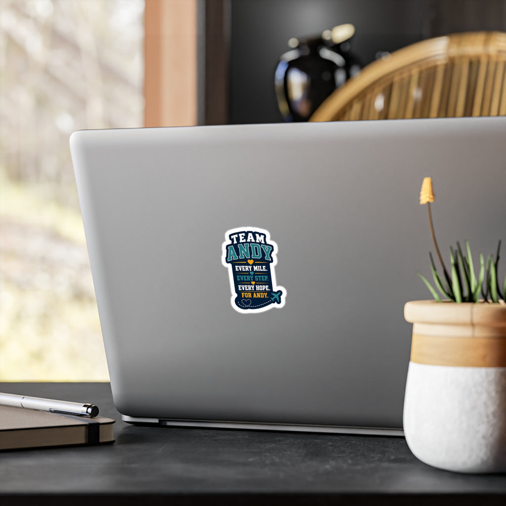 Team Andy Vinyl Decal