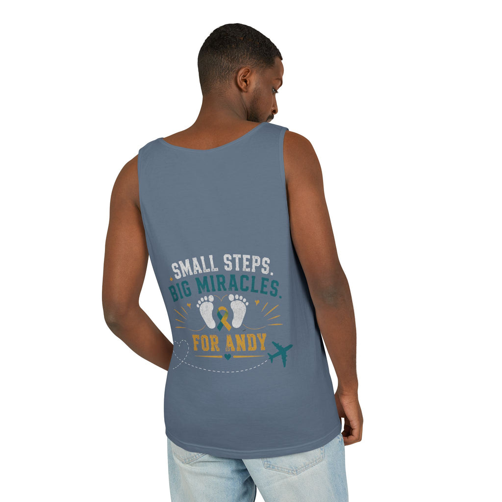Miles for Andy Unisex Garment-Dyed Tank Top