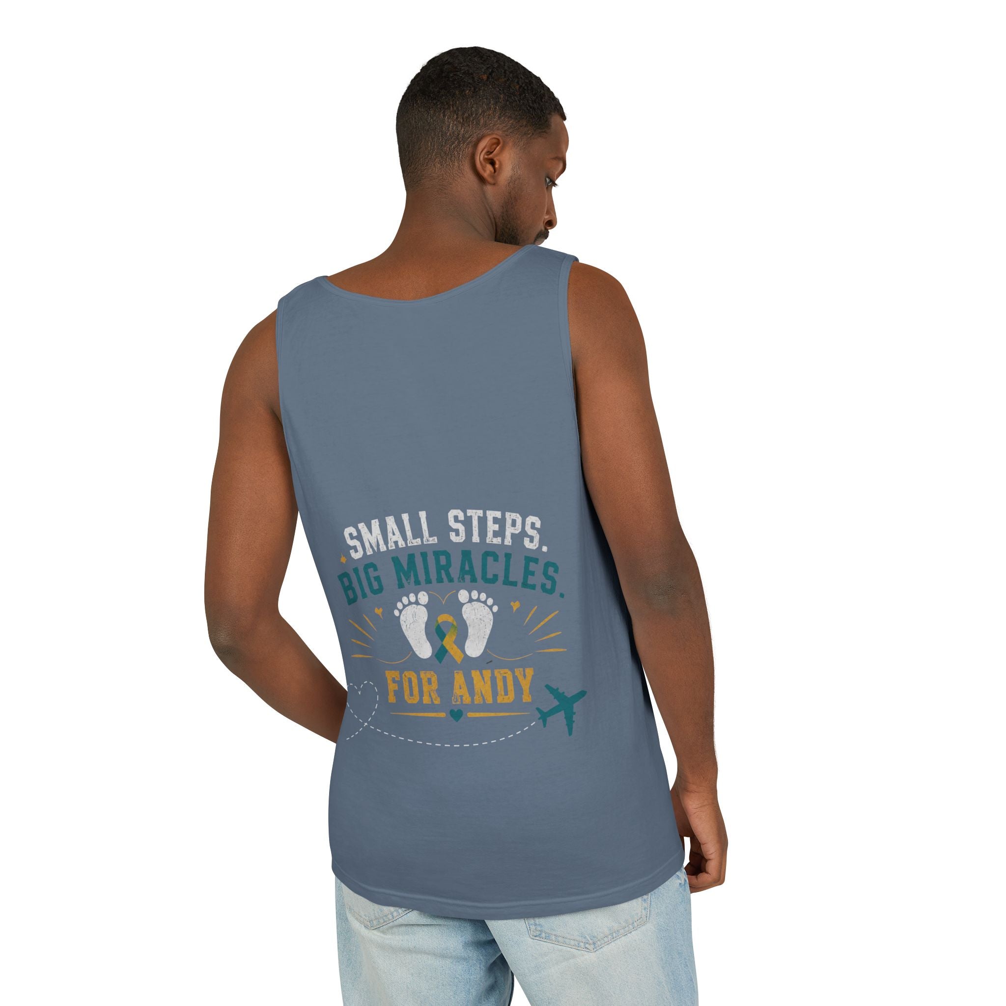 Miles for Andy Unisex Garment-Dyed Tank Top
